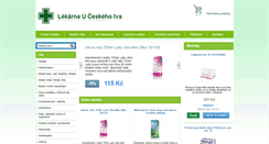 Desktop Screenshot of e-pharmacie.cz